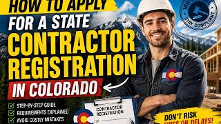 Information How to apply for a state contractor registration in Colorado News