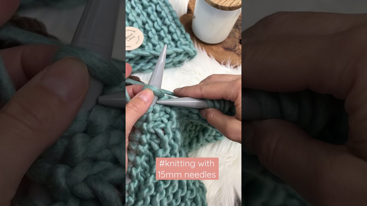 Very large knitting needles hotsell