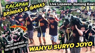 Gawat kalapan Bringas Bantengan Wahyu Suryo Joyo Tak Terima Di Suit I Ngamuk Jebol Pagar