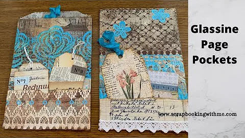 STAMP AND WIPE GLASSINE BAG PAGE POCKETS ~ HOUSE UPDATES
