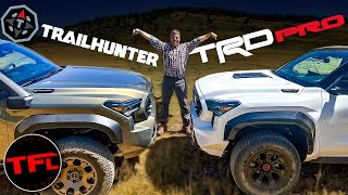 First Dirt: Is the New Toyota Tacoma Trailhunter BETTER Than the TRD Pro? by TFLoffroad 103,878 views 6 days ago 33 minutes