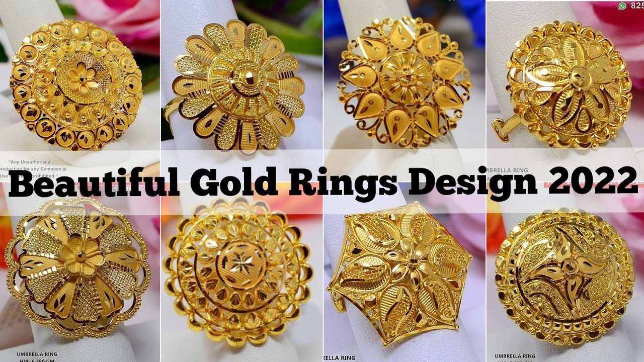 1.5 ग्राम के नीचे बहुत ही सुंदर है यह अंगूठी डिजाइन | light weight gold  ring designs with price - YouTube