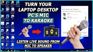 How to make karaoke listen live voice by mic on windows 10 screenshot 3