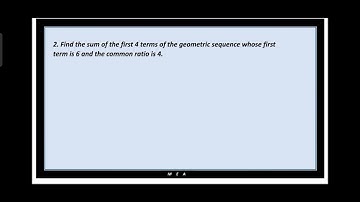 Gr 10 Q1- Geometric Series