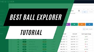 Best Ball Explorer - Tutorial