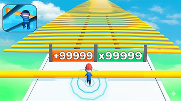 Satisfying Mobile Game Roof Rails Top Free Gameplay Walkthrough All Levels Latest Update Max Speed