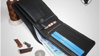 TDS V2 Black || Bifold Leather Wallet