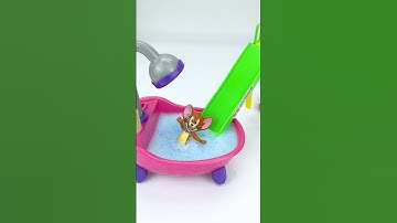 Satisfying Unboxing with 3 Tom and Jerry play slide Cute Fun Toys Video ASMR #cartoon #tomandjerry