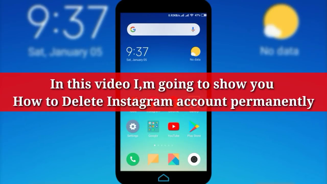 How to deactivate instagram id ( plz see full video and like) πππ