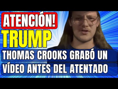 VER VÍDEO!!! THOMAS CROOKS GRABÓ UN VIDEO ANTES DE ATENTAR CONTRA DONALD TRUMP