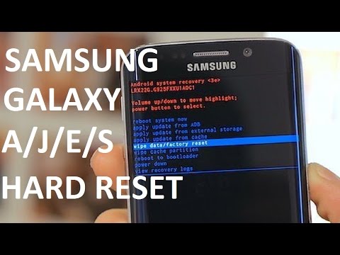 How To Hard Reset Samsung Galaxy J/A/E/S All Series To Unlock Pattern/Pin Lock