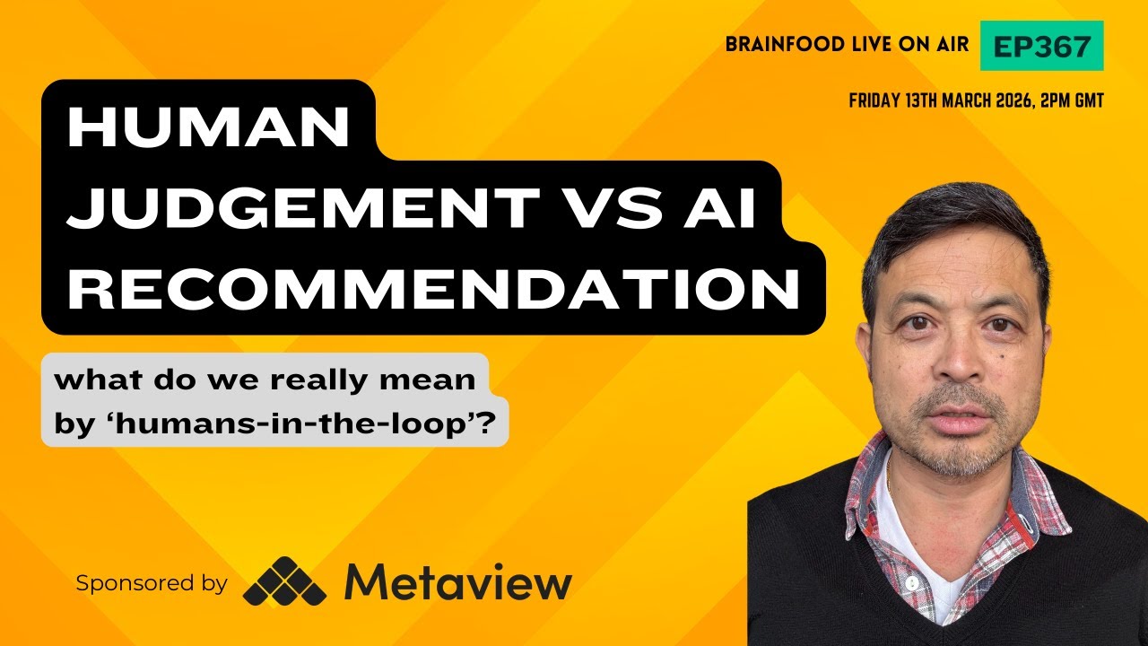 Human Judgement vs AI Recommendation - YouTube