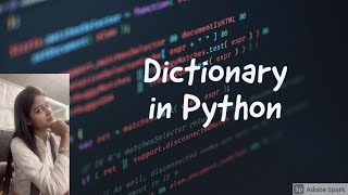 Dictionary in python