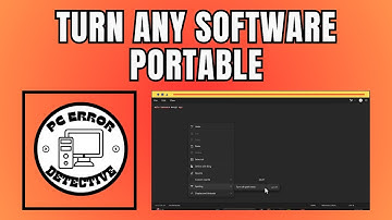 How to Make Any Software as Portable Software in Any Windows Computer