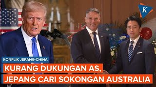 Frustrasi Kurang Dukungan AS, Jepang 'Rayu' Australia Hadapi China