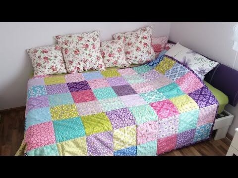 Video: Wie Man Eine Bettdecke Näht
