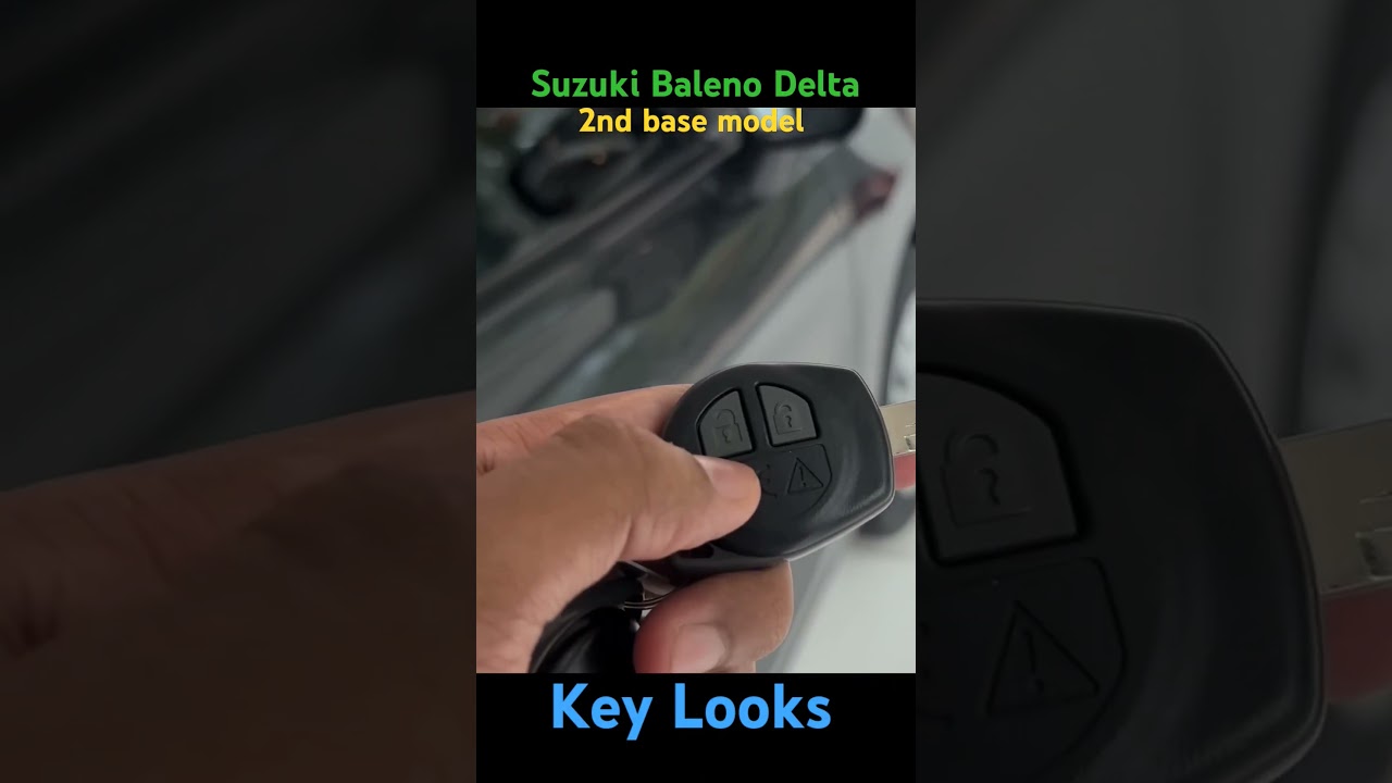 Suzuki Baleno Delta 2nd base model key | recent update in Suzuki Ertiga VXI 