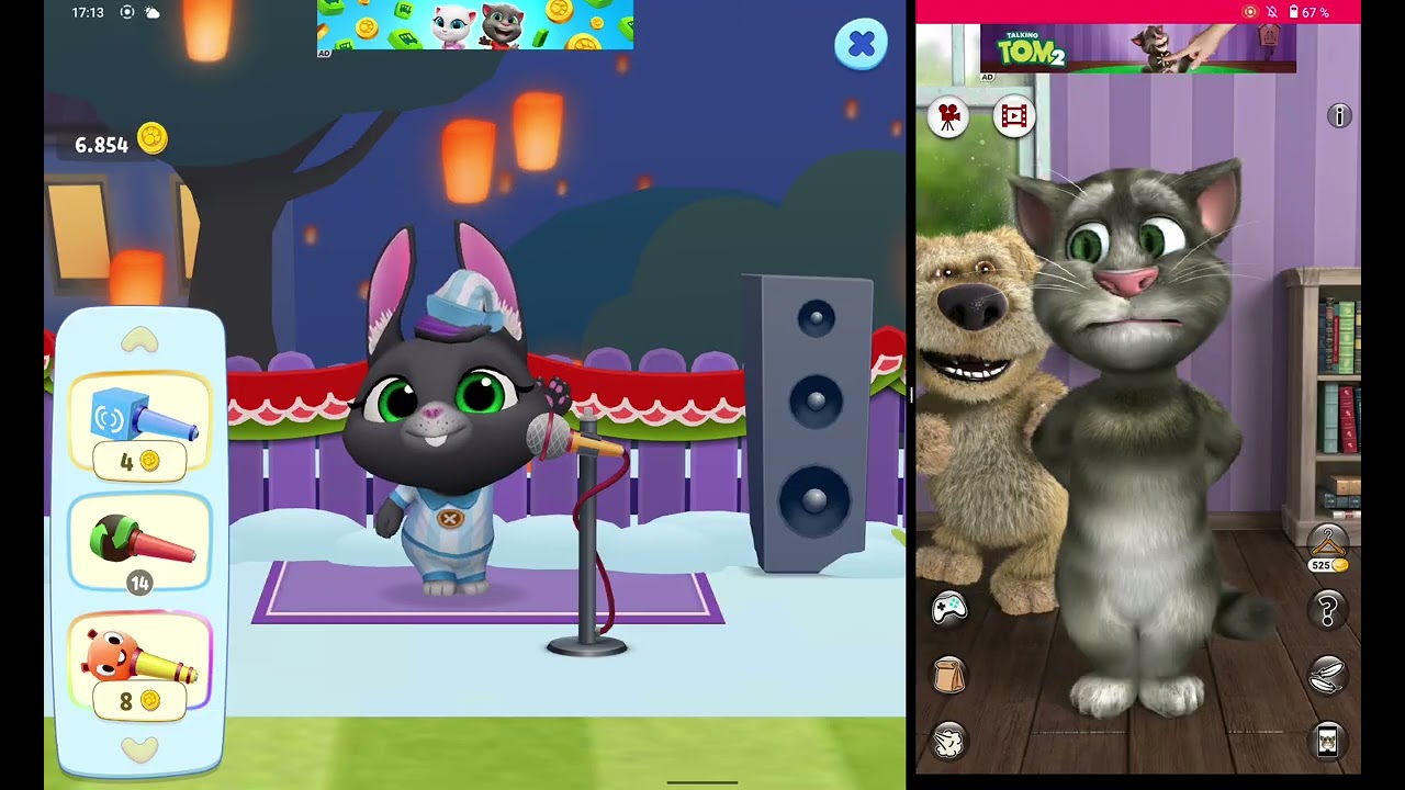 Mi Talking Tom Amigos Copiando A Talking Tom Cat 2