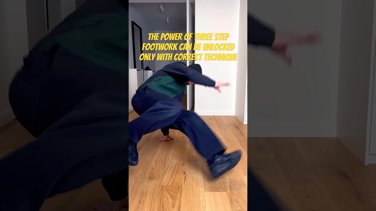 Working on THREE STEP footwork // new course “Fundamentals and Variations” is coming soon