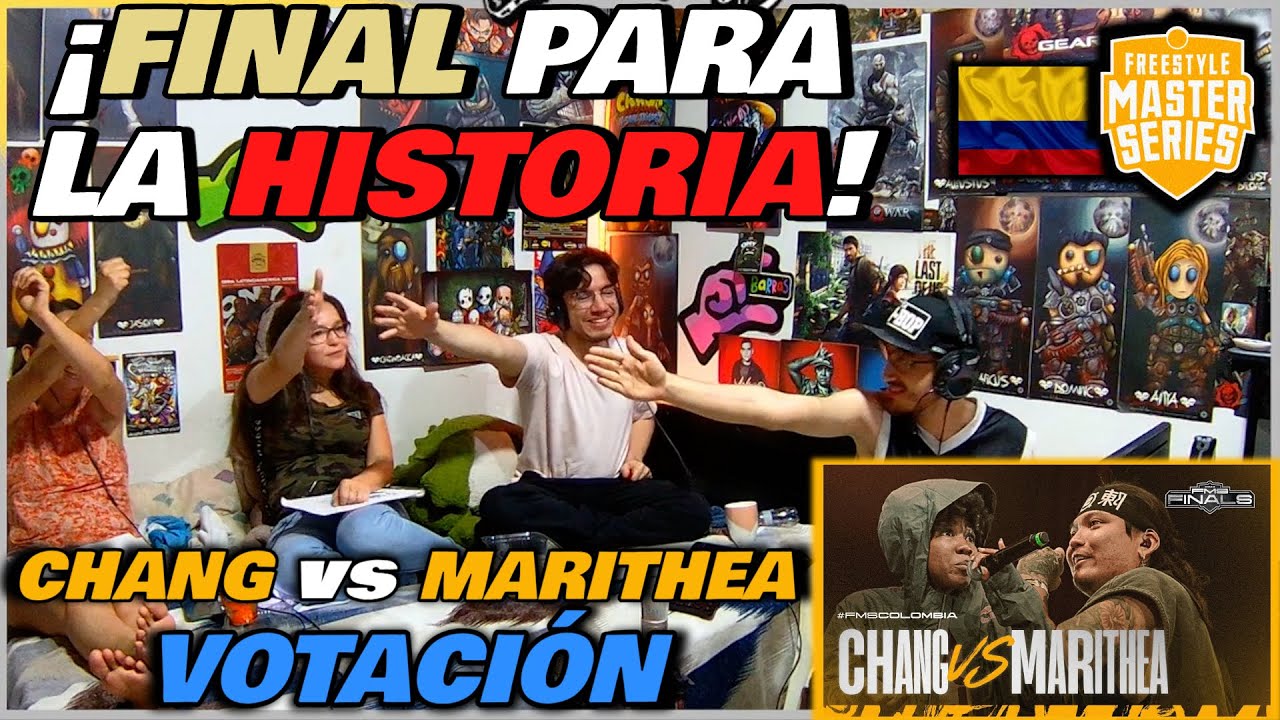 🔴COLOMBIANOS VOTAN el CHANG vs MARITHEA - ¡FINAL PARA LA HISTORIA! [FMS COLOMBIA 2024/2025]