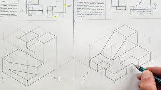 How to draw an Isometric Drawing  HSE | Page 74 | Grade 10