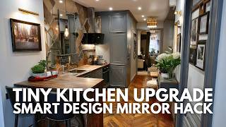 The Ultimate Parisian Kitchen Makeover | Kinetic Mirror Walls & Smart Lighting Secrets