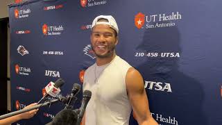 UTSA QB Frank Harris Post Practice Interview 8.25.22