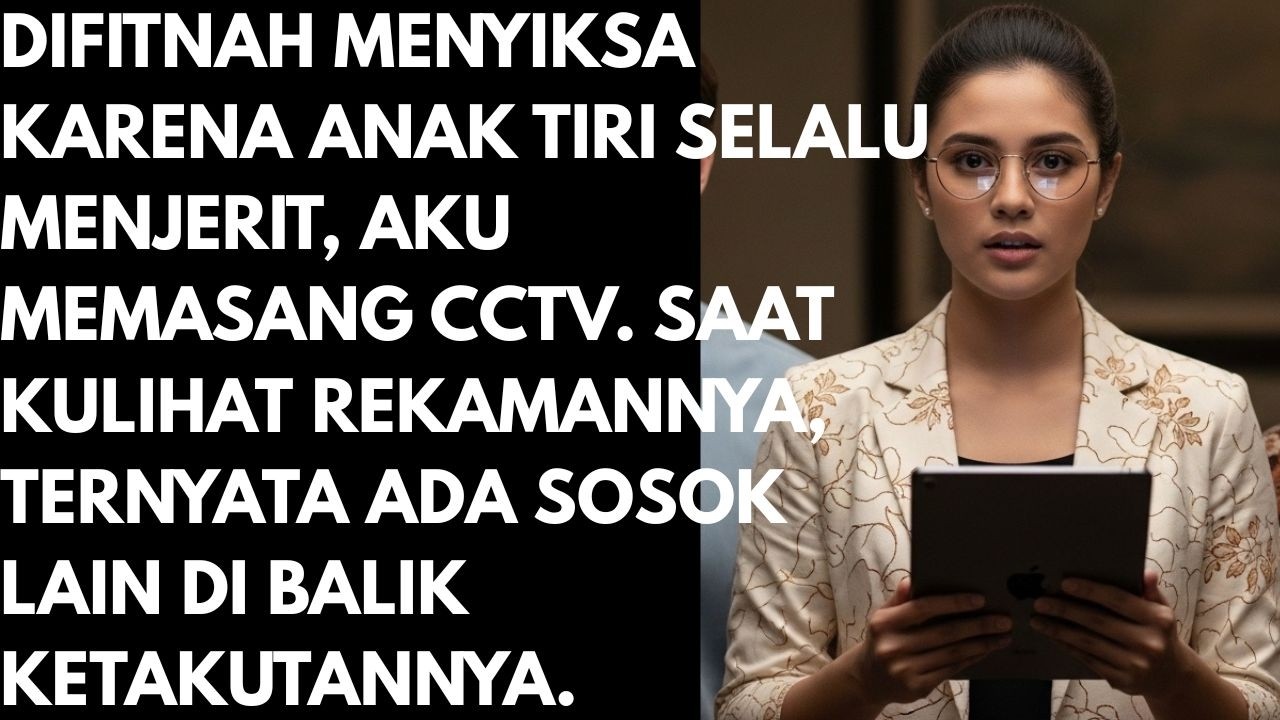 DI FITNAH MENYIKSA KARENA ANAK TIRI SELALU MENJERIT, AKU MEMASANG CCTV