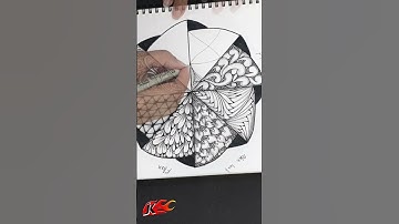 #shorts zentangle Paradox tangle #jkarts
