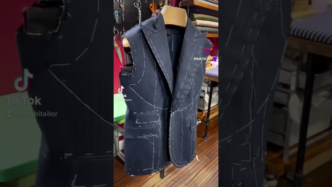 Navy Herringbone 🧵                     