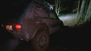 OFFROAD ПОШЕЛ НЕ ПО ПЛАНУ...|| Спасение в ночном лесу.