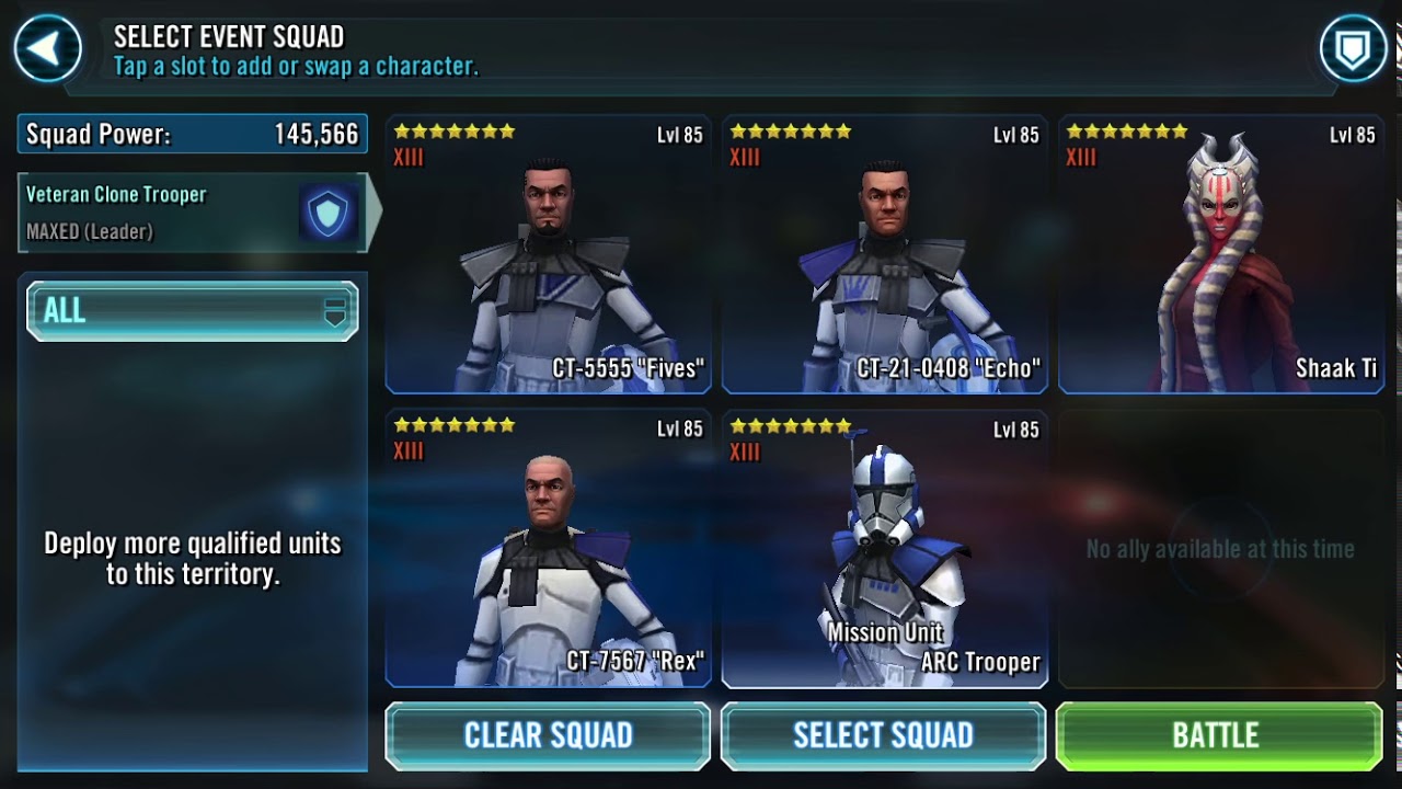 Swgoh kam