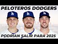 DODGERS: TRES PELOTEROS que PODRÍAN SALIR VÍA CAMBIO para la TEMPORADA 2025 de MLB