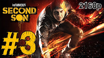 Infamous Second Son Walkthrough Part 3 Evil Chooices   Gameplay   No Commentary PS4 2160p 4K  UHD