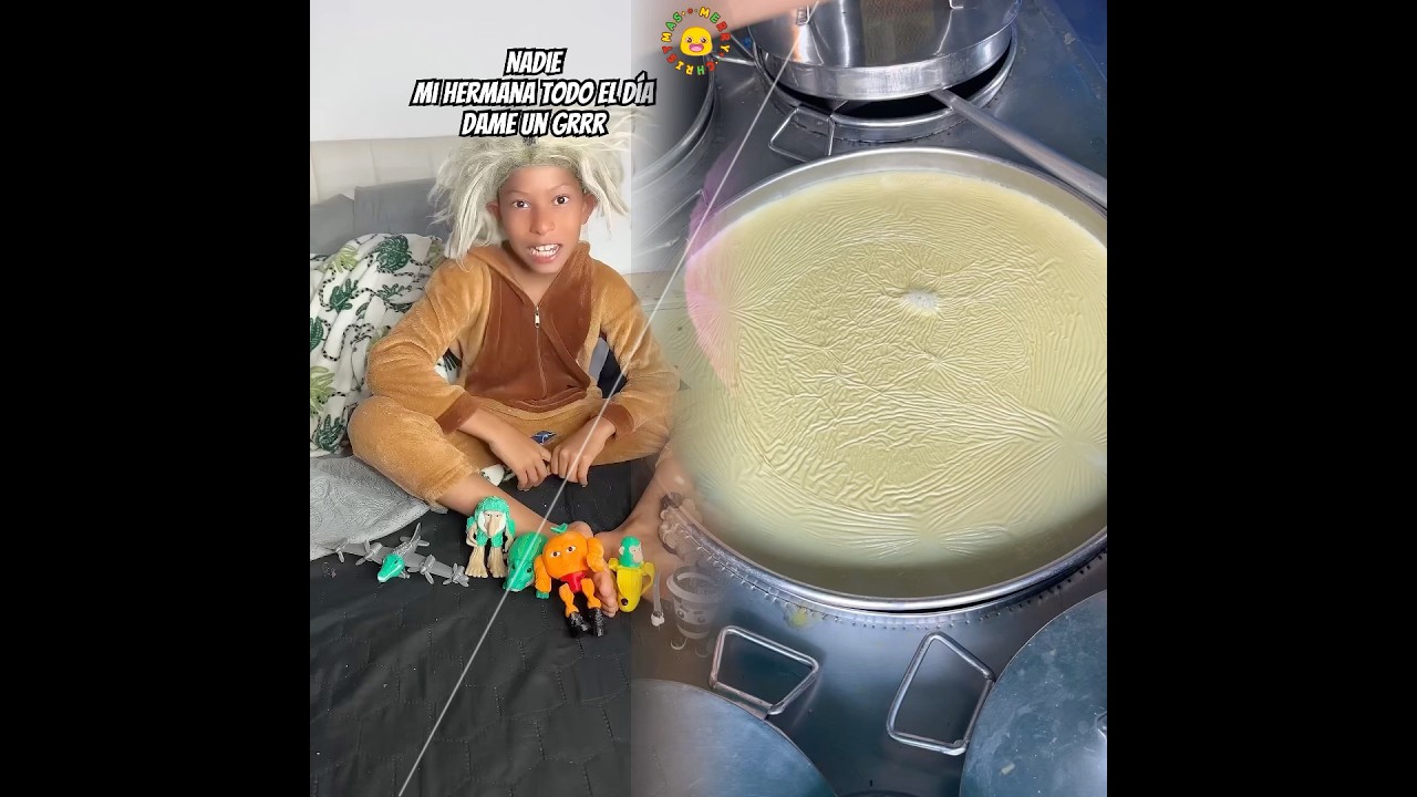 Mi hermana todo el día en TikTok. Dame un Grrrr 😂 