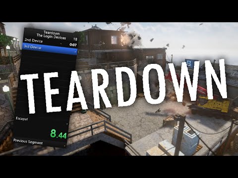 Teardown Speedrun - The Login Devices