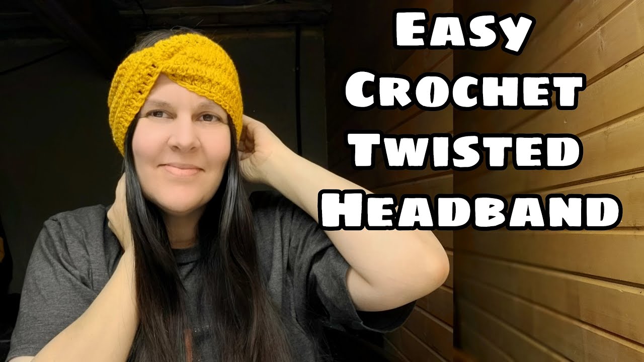 Crochet Ear Warmer For Beginners / Easy Crochet Twisted Headband Tutorial / Crochet Pattern