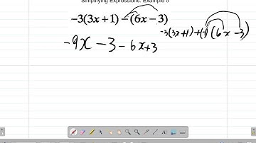 Simplifying Expressions Example 5 - CSEC Mathematics