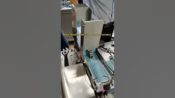 Earloop welding machine stable performance for 3 ply face mask