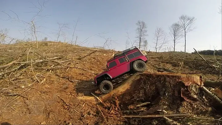 Rc Traxxas Trx4 first run