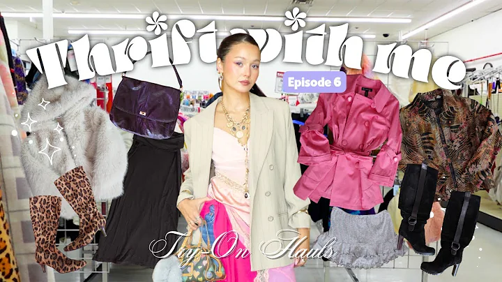 Ep. 6: Come THRIFT With Me 🛍️ (5 thrift trips, Try-On Hauls, Fall Fashion)