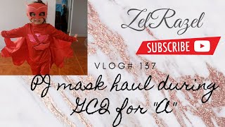 PJ mask haul during GCQ | Vlog# 137 | ZelRazel screenshot 5