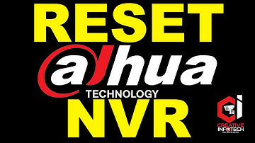 Reset dahua nvr to factory default setting | Creative infotech ludhiana