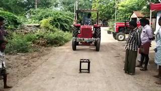 Mahindra Vs John Deer Vs Massey Tractor | Ground clearance test | performance demo live