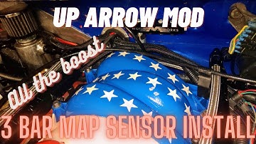Up Arrow Mod, 3 BAR MAP sensor install on Terminator X