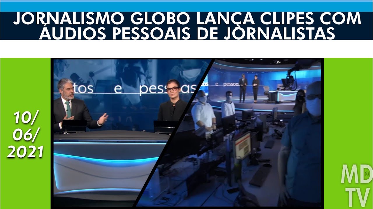 Último bloco do “Jornal Nacional” Apresentação do projeto "Fatos e