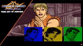 The King Of Fighters 99 Arcade Mode  Team Art Of Fighting