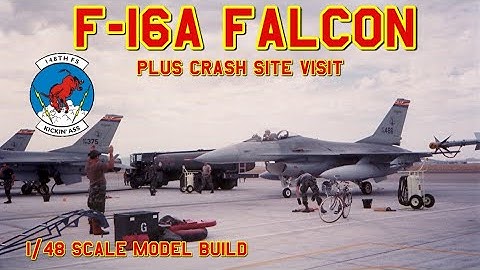 Building AMTs 1/48th Scale F-16A: "The Crash of AZANG #80-0486"
