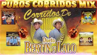 Rancheras Bonitas Viejitas - Dueto Bertin y Lalo Mix Exitos - Corridos de Oro - Puros Corridos 2024