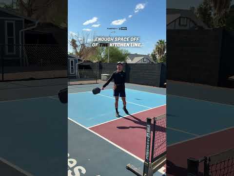 Fix your footwork on aggressive dinks!